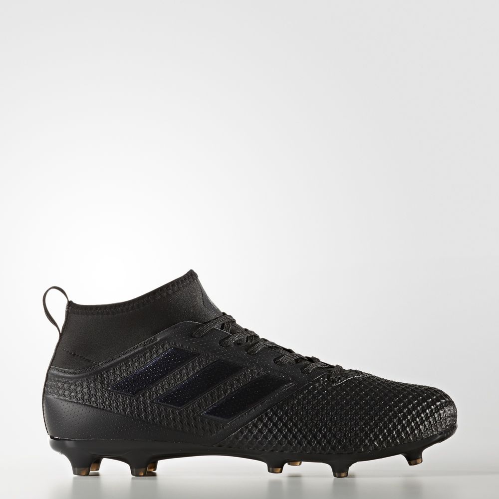 Adidas Ace 17.3 Firm Ground - ποδοσφαιρικα παπουτσια ανδρικα - Μαυρα/Μαυρα,Μέγεθος: EU 36 – 54 2/3 (